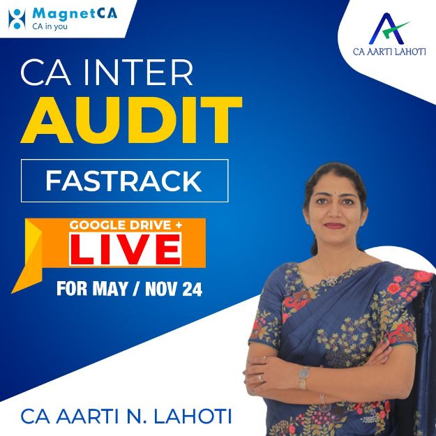 Picture of CA INTER AUDIT FASTRACK + LIVE +RECORDING FOR MAY / NOV 24