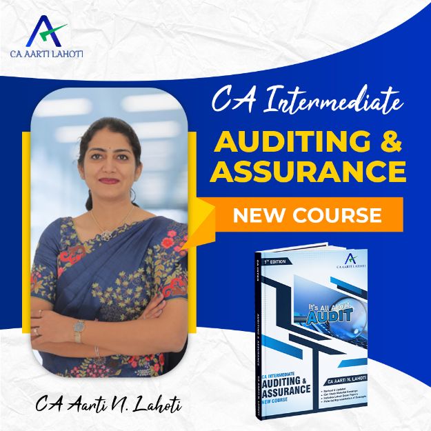 Picture of CA Inter Audit- Main Module - 8th Edition By CA Aarti Lahoti 