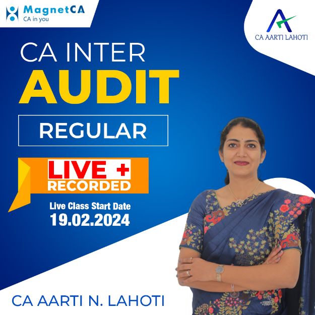 Picture of CA Inter Audit Regular Live + Regular Class