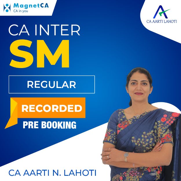 Picture of CA Inter Strategic Management (SM) Regular Batch By CA Aarti Lahoti PRE BOOKING