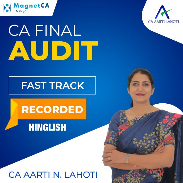 Picture of CA FINAL AUDIT  HINGLISH  FULL SYLLABUS FAST TRACK BATCH LIVE + RECORDED 