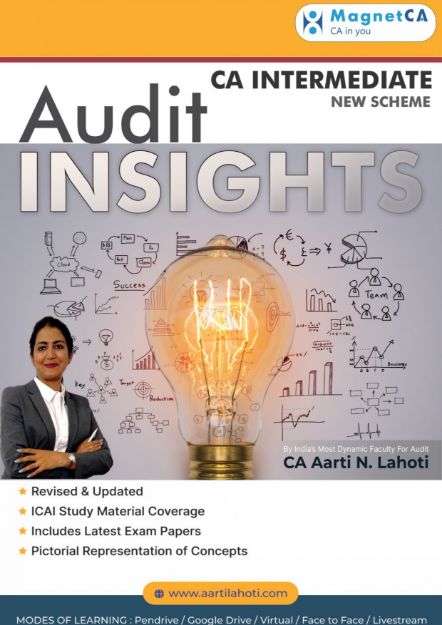 Picture of CA INTER AUDIT INSIGHTS BOOK May 25 onwards